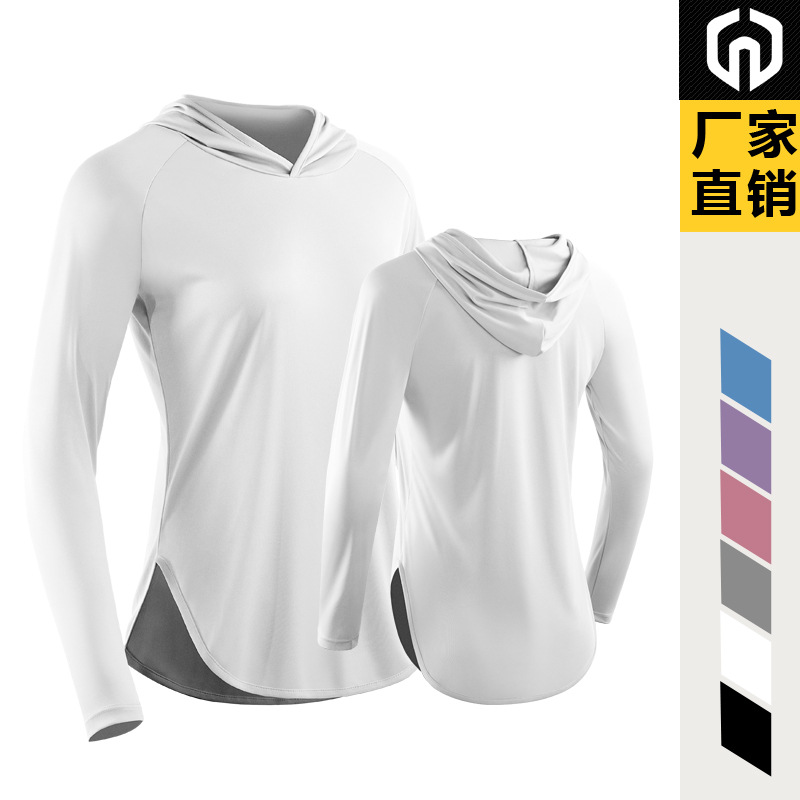 Lulu mismo correr deportes slim-fit adelgazante chaqueta de yoga otoño e invierno de secado rápido fitness con capucha ropa de protección solar image 10