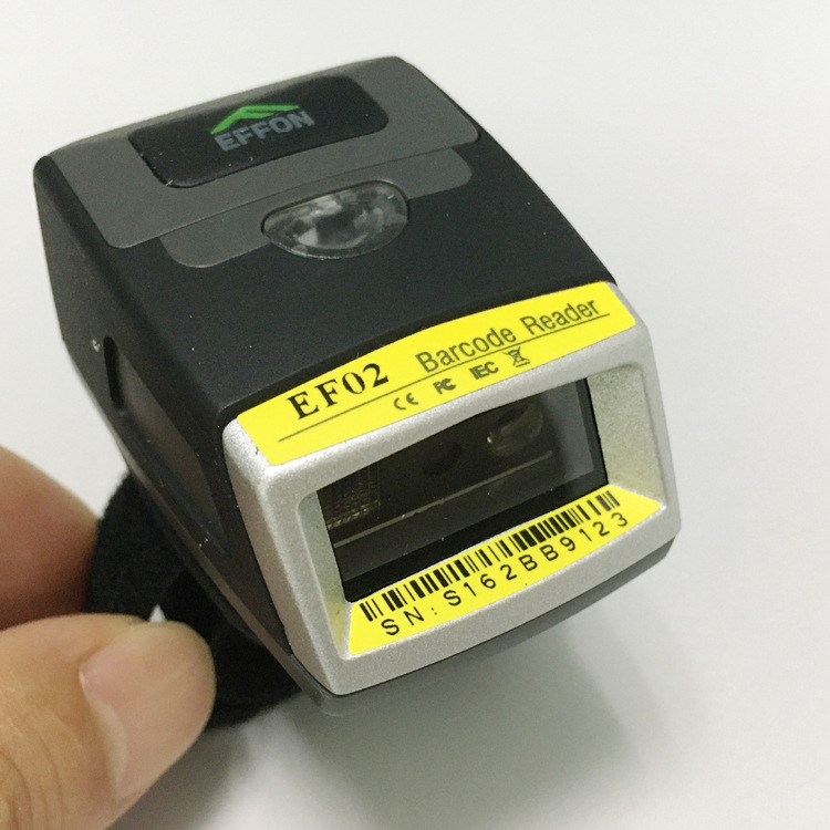 Smart Wear Portable Ring Barcode Scanner Bluetooth Code Scanning Gun QR Code Reader for Storage Smart Wear Portable Ring Barcode Scanner Bluetooth Code Scanning Gun QR Code Reader for Storage