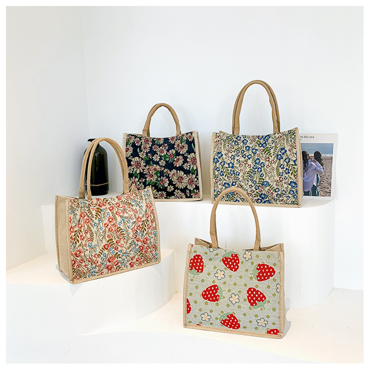 Femmes Moyen Toutes Les Saisons Toile Mode Sac À Main display picture 18