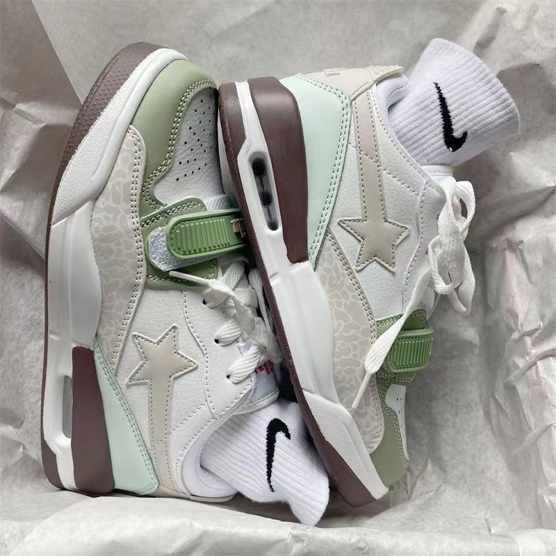 National Trendy Instagram Style Star Air Cushion Shoes Women's Niche Original Couple All-match Student Running Light Sneakers for Men and Women