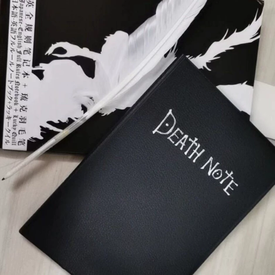 Creative laptop, set, notebook, writing brush, necklace, 3 piece set