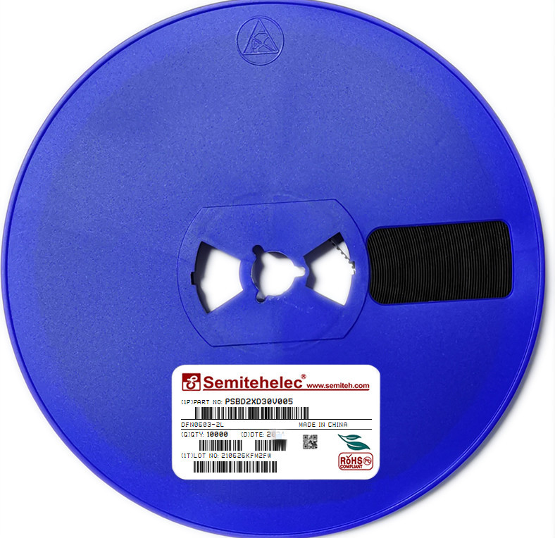 PSBD2XD30V005 ESD/TVS保护管 DFN0603-2L SEMITEH 全新原装正品