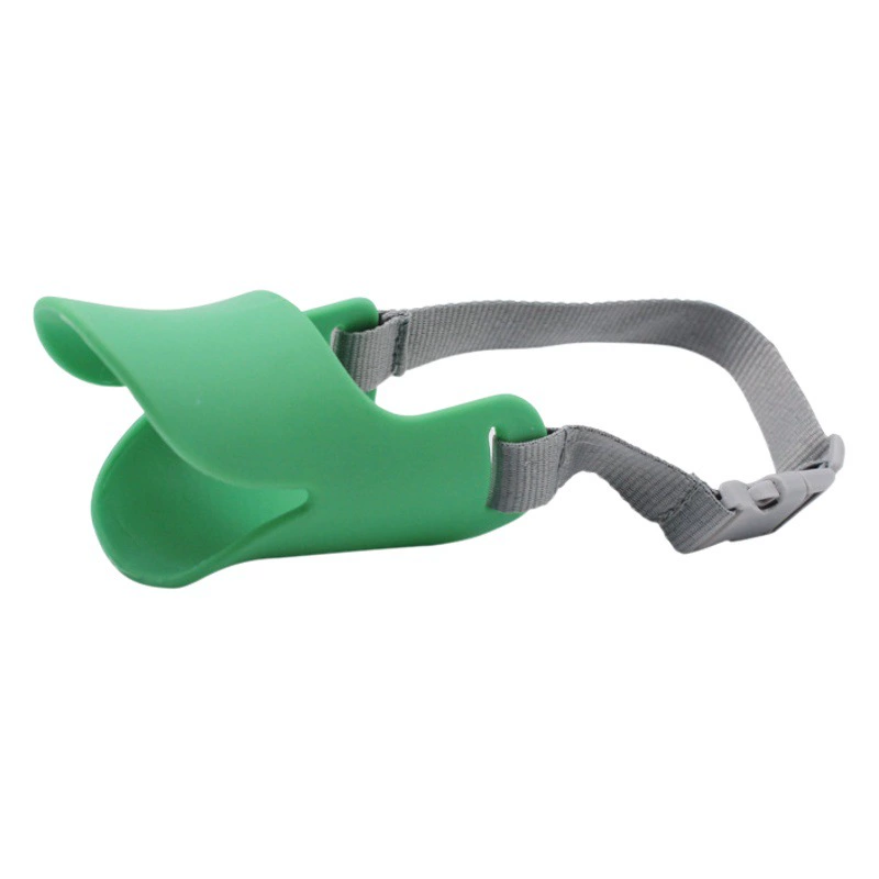 Завод в наличии Креативный Новый Регулируемый силиконовый чехол для рта для домашних животных в форме утки с защитой от захвата, защиты от облизывания, защиты от укусов, крышка для рта собаки