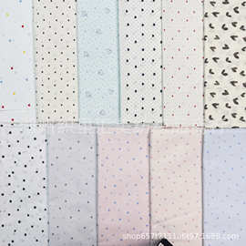 40支全棉印花布料纯棉布匹数码直喷印花童装女装家居服饰手工面料