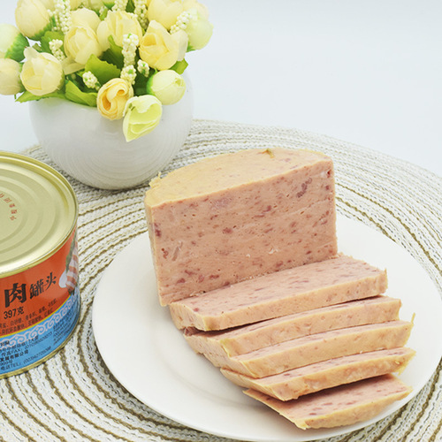 COFCO Merlin 397g/170g high-quality canned luncheon meat ready-to-eat luncheon meat quality outdoor oden cooking partner