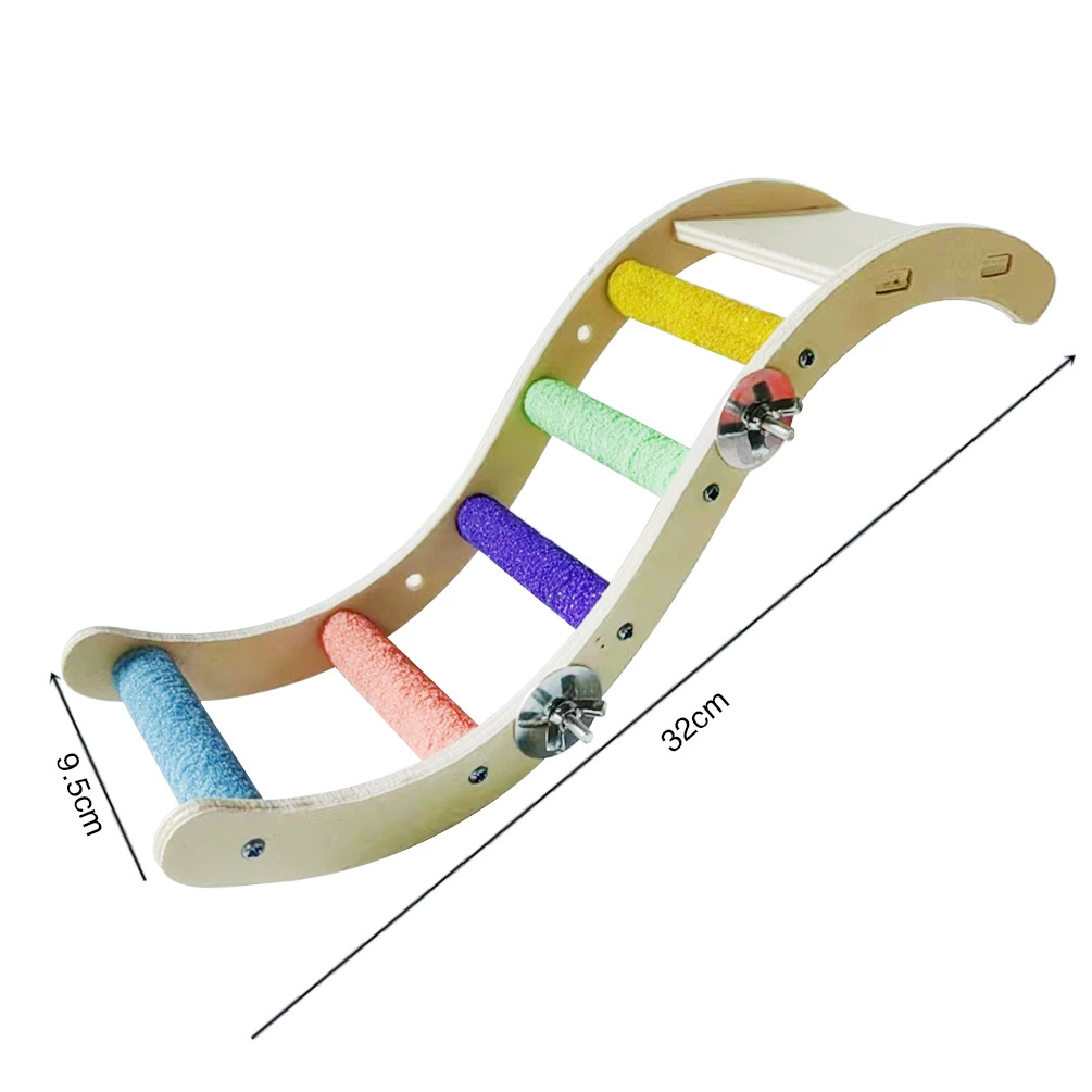 Попугай игрушка для скалолазания по лестнице
