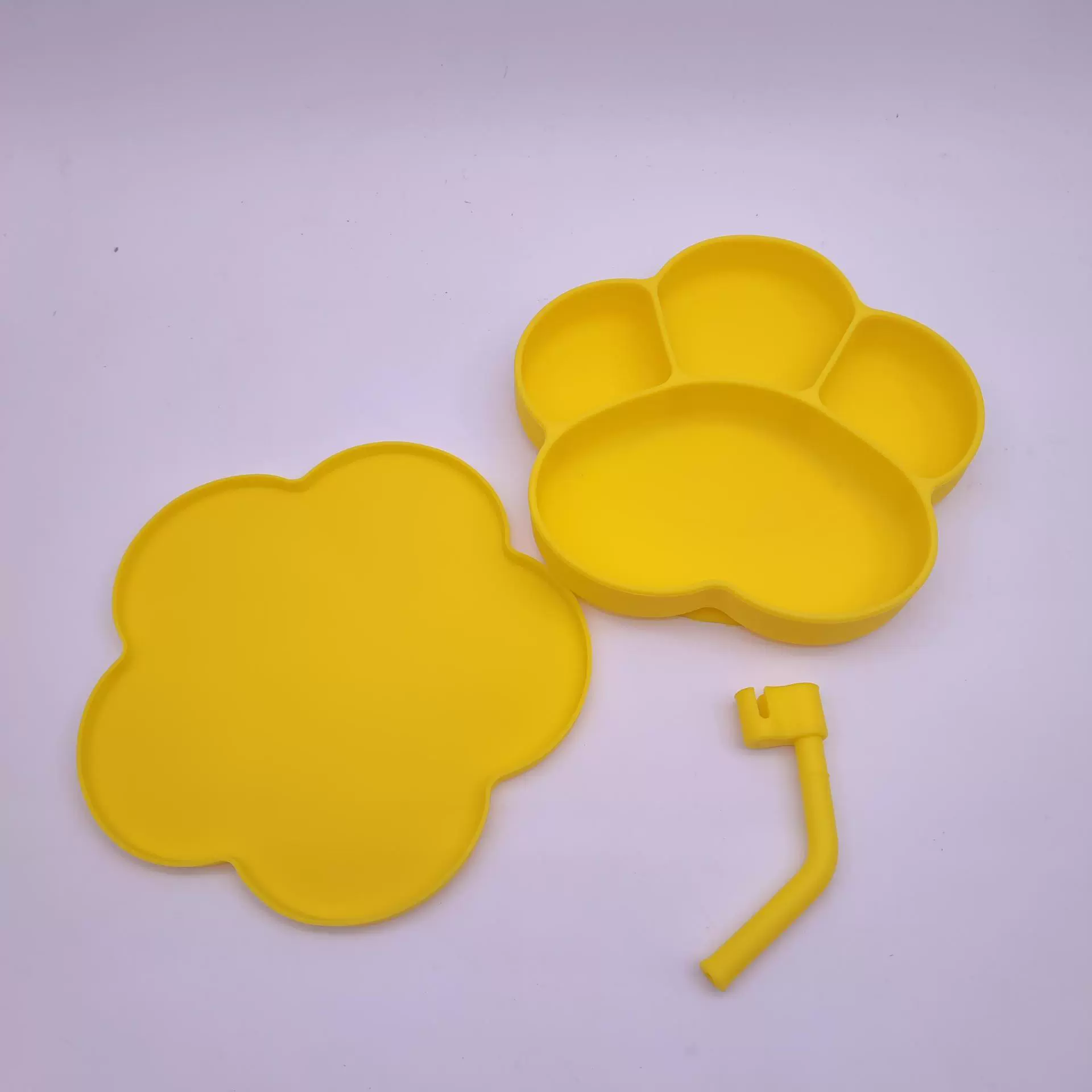 Производители напрямую поставляют новые детские силиконовые тарелки Amazon горячие кошачьи когти детские силиконовые миски для детских посуды