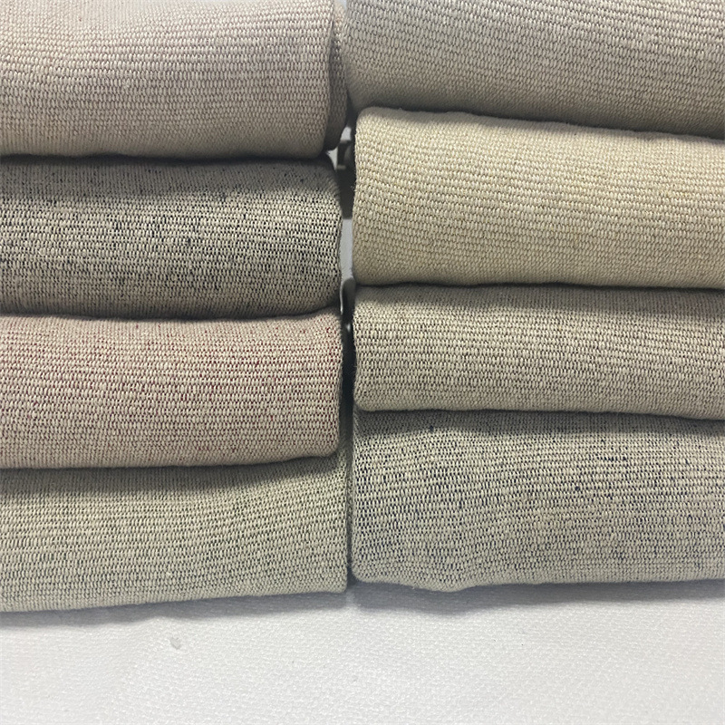 纯色棉麻面料 亚麻棉布料家居沙发桌布窗帘车套抱枕布涂料装饰布