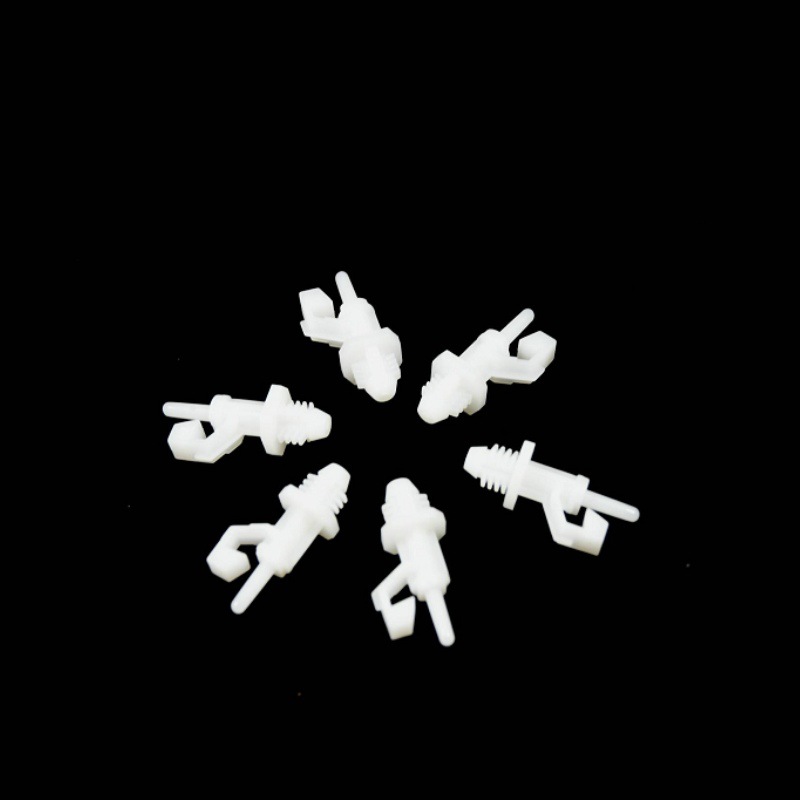 量大优惠PC板间隔离柱SPR-10L塑料飞机架尼龙间隔柱扣边支撑柱