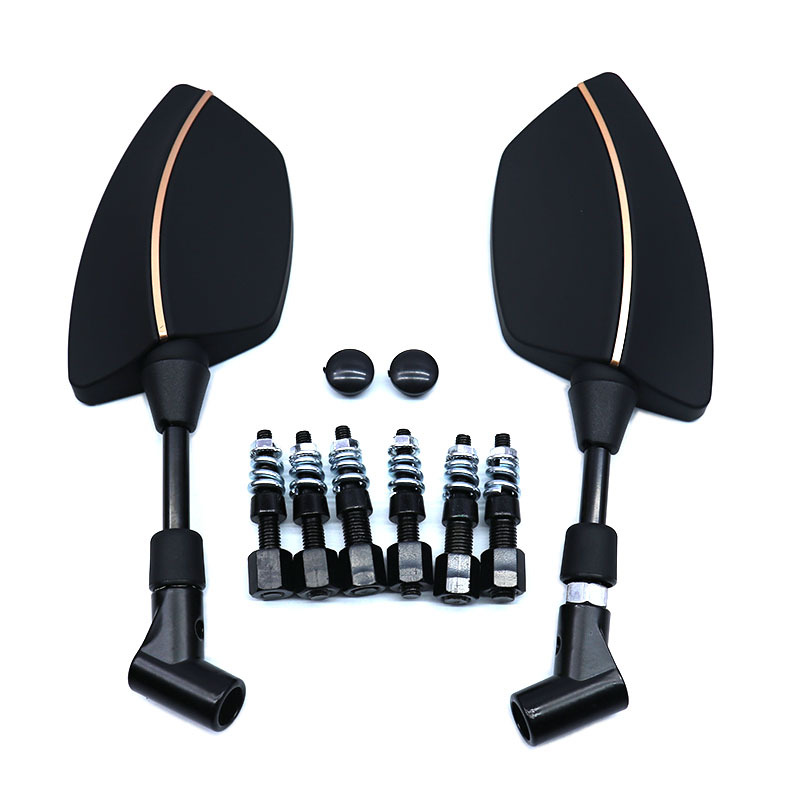 Motorcycle Modification Accessories Universal Tomahawk Style Rearview Mirror Small Knife Mt Electric Vehicle Rearview Mirror Reflector