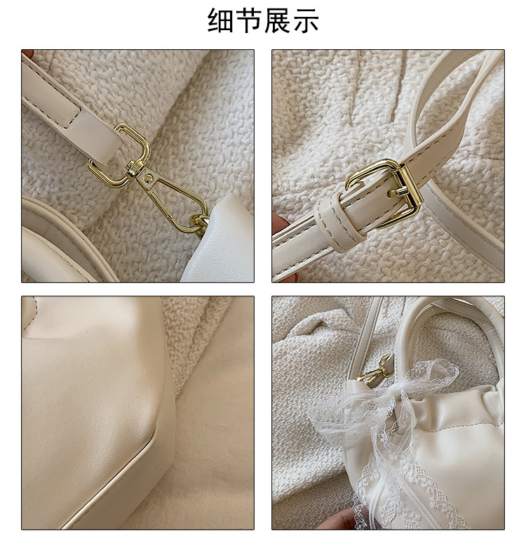 Nihaojewelry Lace Silk Scarf Decor Pleated Messenge Handbag Wholesale display picture 29