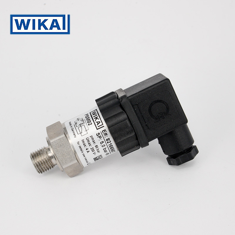 WIKA紧凑型压力开关 工业应用可调开关迟滞 PSM02型压力开关