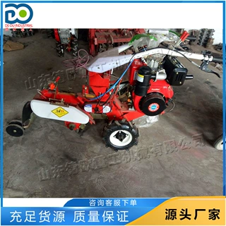 果园开沟培土机 生姜培土柴油旋耕设备 田园管理大葱种植机器