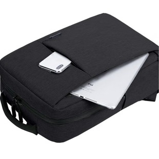 Backpack Side Zipper Waterproof Bag Notebook Commuter Backpack Computer Bag Portable Business Thickeneded 17inch