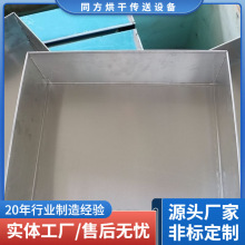 供应纯铝焊接周转箱 500*400*150铝合金食品周转托盘质地轻易周转