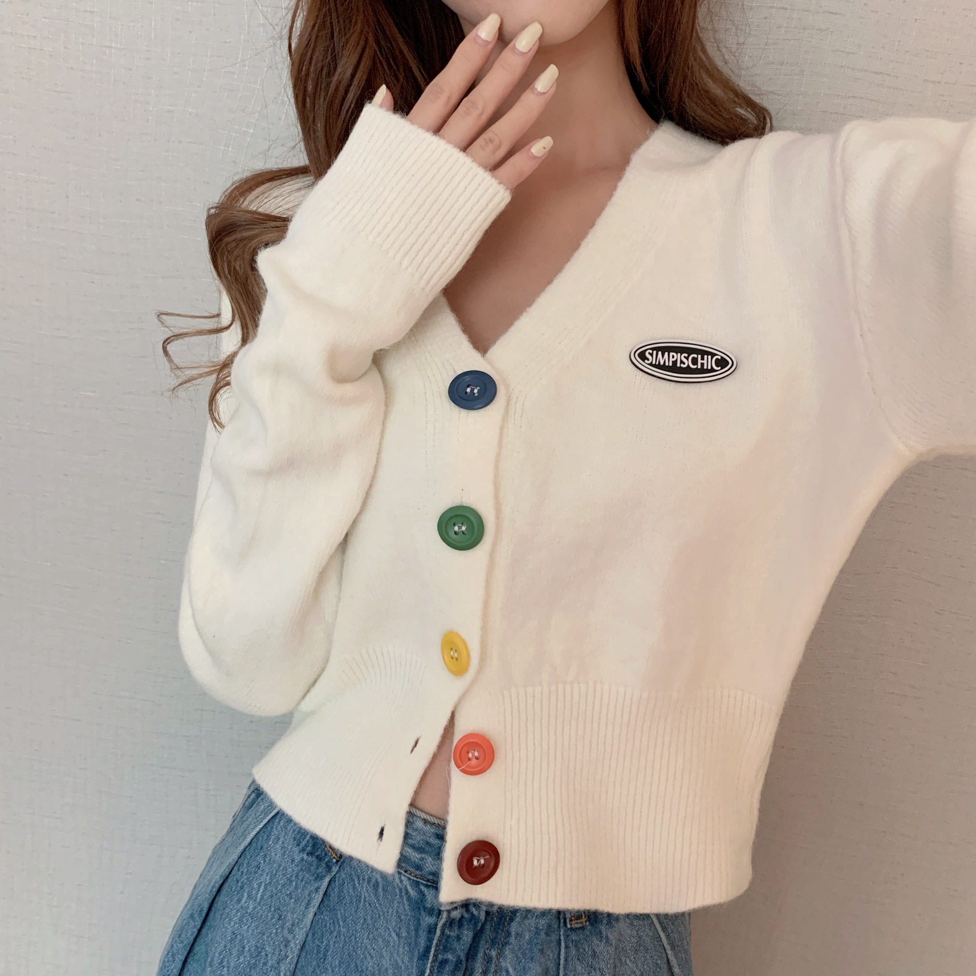 针织衫秋冬季新款女软糯开衫外套毛衣新款网红短款上衣冬外穿上衣