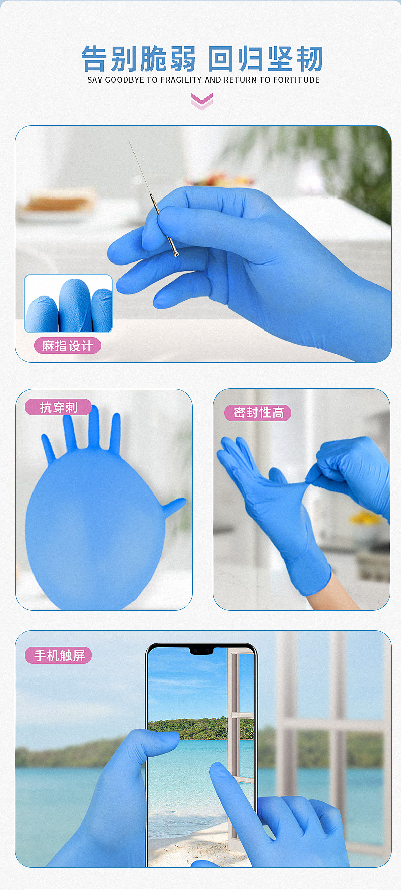 丁晴手套 耐用型