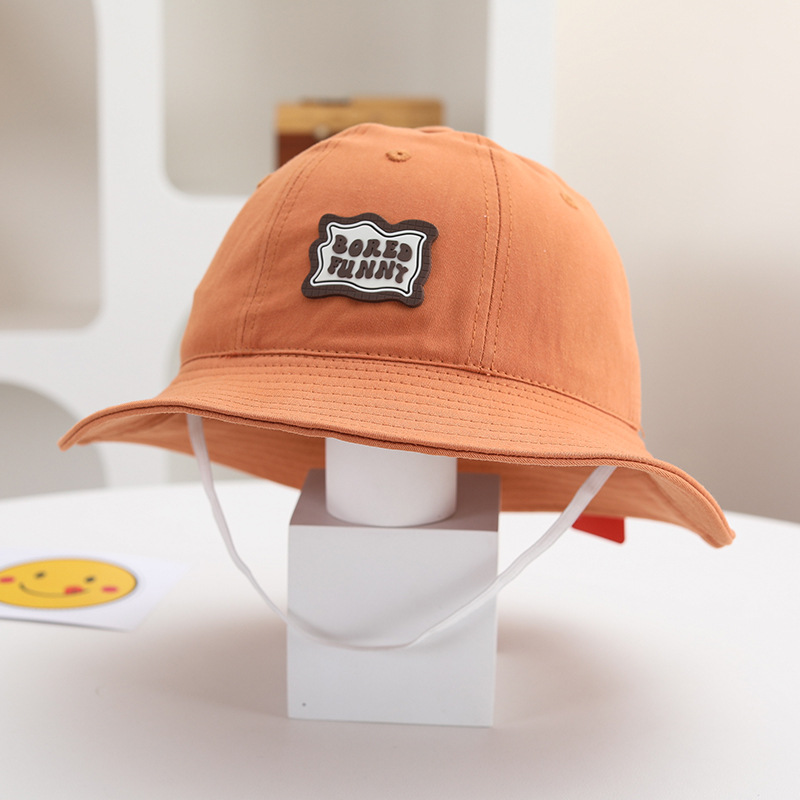 Sombreros para niños 2025 nuevo otoño invierno primavera otoño para niños coreanos mareas bebés engrosados sombrero pescador