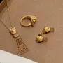 镶钻法式工艺复古项链