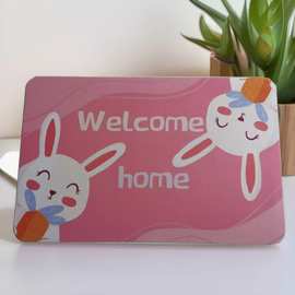 硅藻泥地垫北欧简约浴室吸水速干脚垫家用卫生间门口防滑耐脏垫子