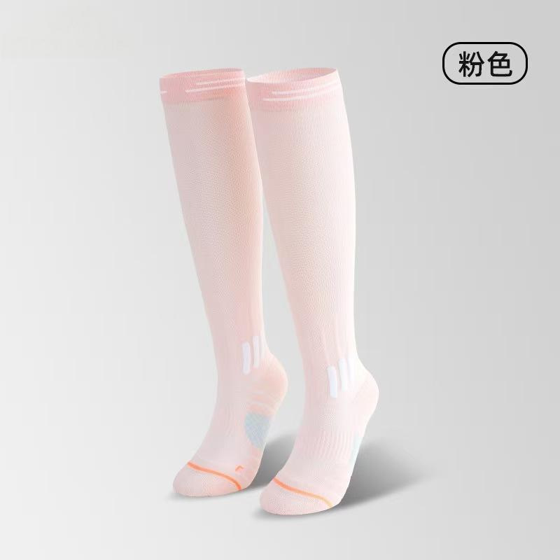Medias de presión deportivas delgadas de micropresión, carreras profesionales, salto de cuerda, musculación muscular de pantorrilla, medias para mujeres image 30