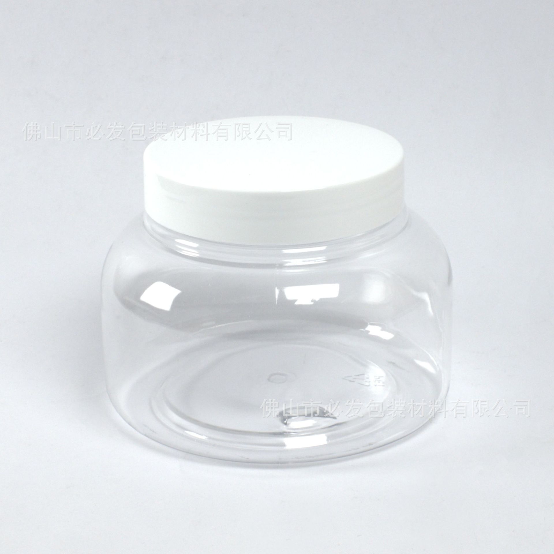 350g; Botella transparente de 350g + tapa blanca; mascota