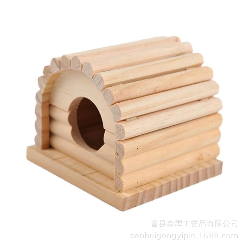 Q1JA-Pet-Wooden-House-Hamster-