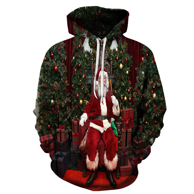 

Fashion Long Sleeve Patch Loose Couple Sweatshirt Hoodie