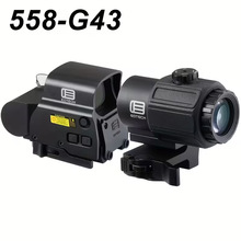 EOTECH热销558+G43红绿点选择组合套装558g45望远镜户外弹弓玩具