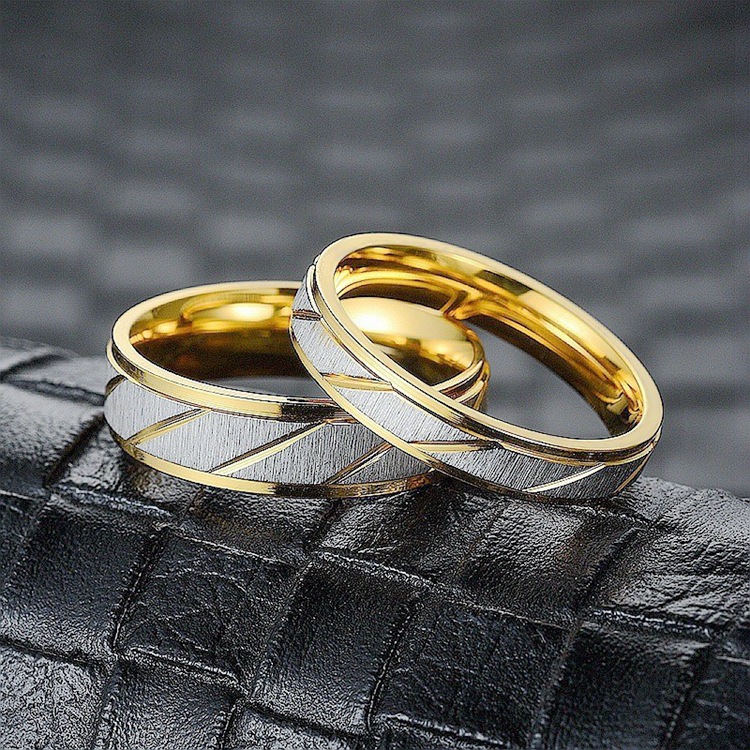 6g Weight PVD Coated Gold Plating Process Real Gold Plated Plating Material Zircon Inlay Material Rings Classification 18K Gold Plating Color 1 Piece Quantity Daily Occasion 201 Stainless Steel Material U Shape Pattern Unisex Gender Fashion Style Waterproof Non Tarnish, Inlay Craft Real Gold Plated 201 Stainless Steel PVD Coated Zircon U Shape Waterproof Non Tarnish Fashion Rings For Unisex 1