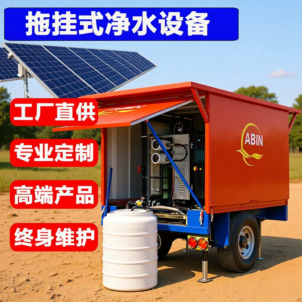 小型海水淡化设备船用饮用水过滤装置反渗透水净化设备RO系统