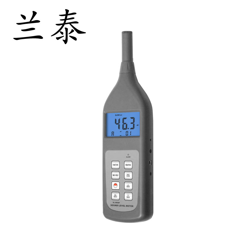 兰泰声级计SL5826噪音计噪声仪SL5868P声音测量仪车辆环境生活区