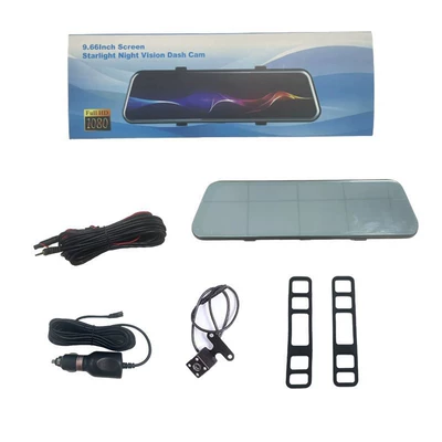 10inch High-definition streaming media dashcam, Driving recorder - 10inch-streaming-dual-recording