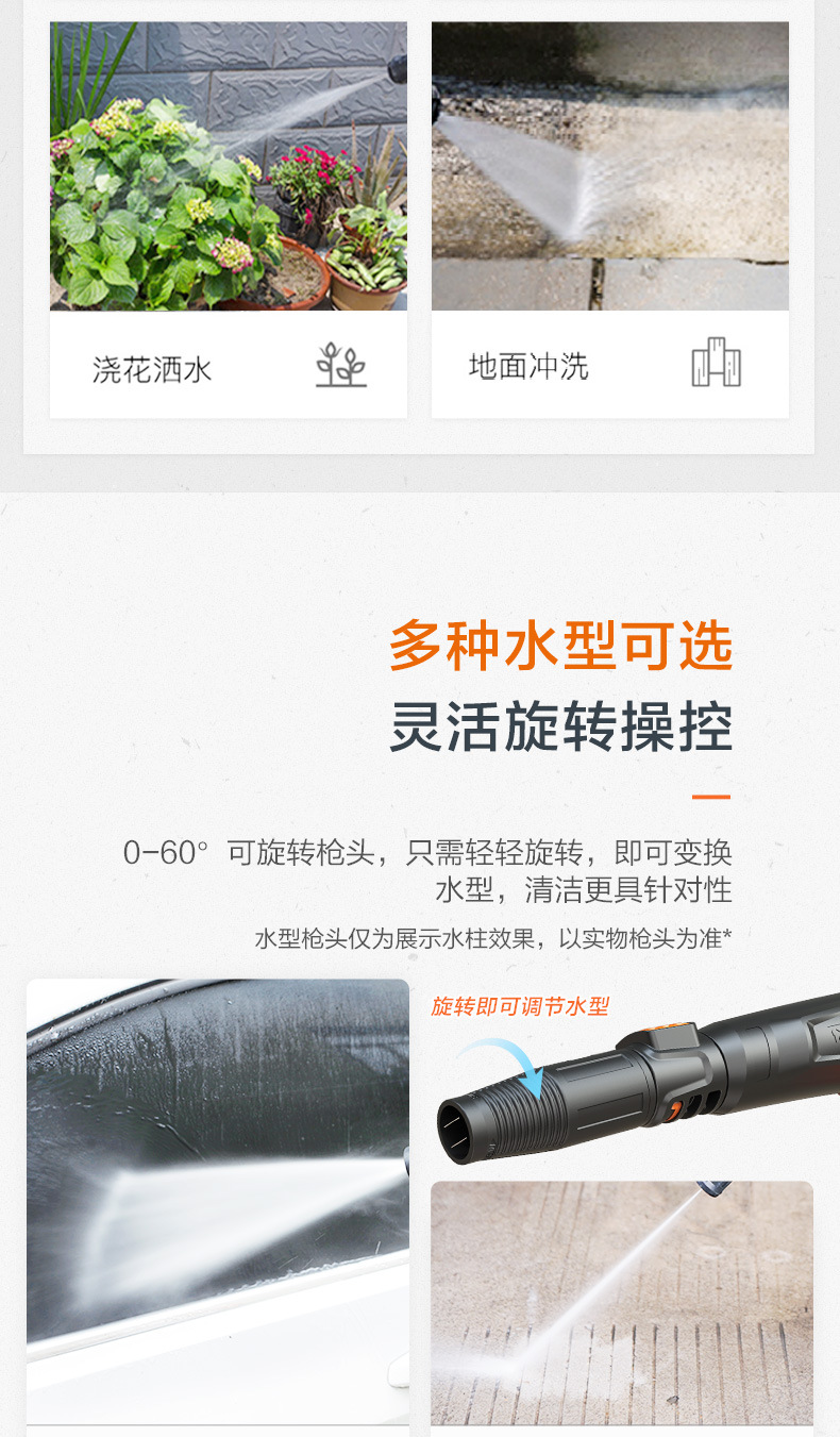 Yili Black Knight 4350 High Pressure Car Washer 220v Portable