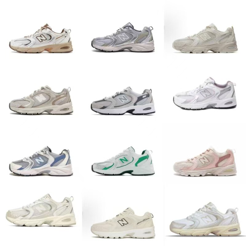 Putian Nb530 Dad Shoes Cushioning Sports Shoes Breathable Mesh Splicing Non-Slip Wear-Resistant Sole Lightweight