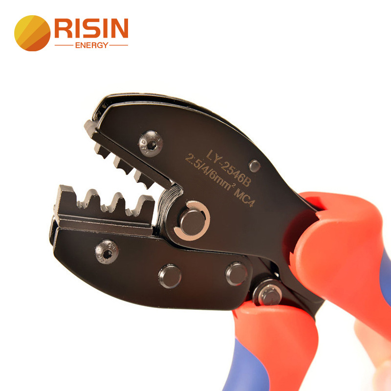 太阳能压接工具MC4压接工具PV连接器连接太阳能电缆