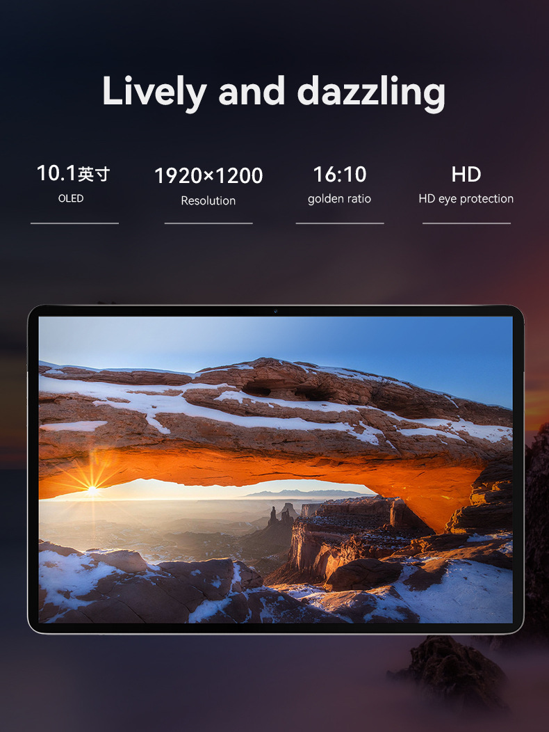 厂家批发10.1寸平板电脑4G通话十核全网通双卡WiFi高清屏安卓跨境详情15