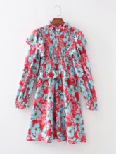 2023�����Q�羳���l�W��Ů�b�L��ӡ���ɾo����ȹ�B��ȹ  4070