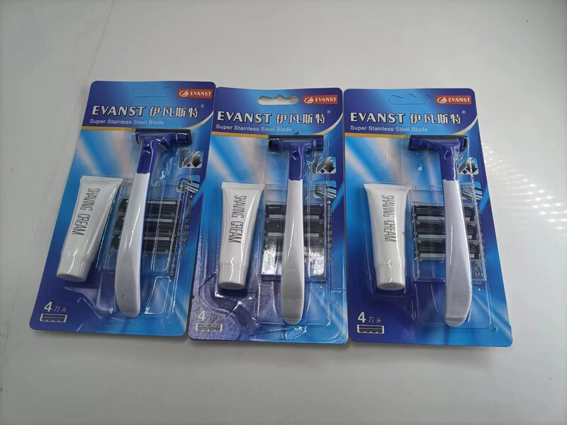 Factory explosion manual portable disposable razor razor razor with shaving cream Hotel Super wholesale