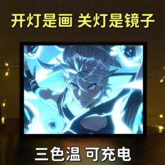 无畏契约电竞房氛围灯光画动漫科技摆件动漫周边小夜灯装饰画