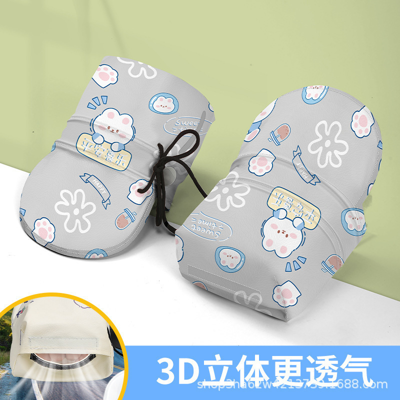 家庭用電気自動車日焼け防止手袋夏の新しいオートバイハンドガードサンシェード防水防風ハンドルバーカバー卸売|undefined