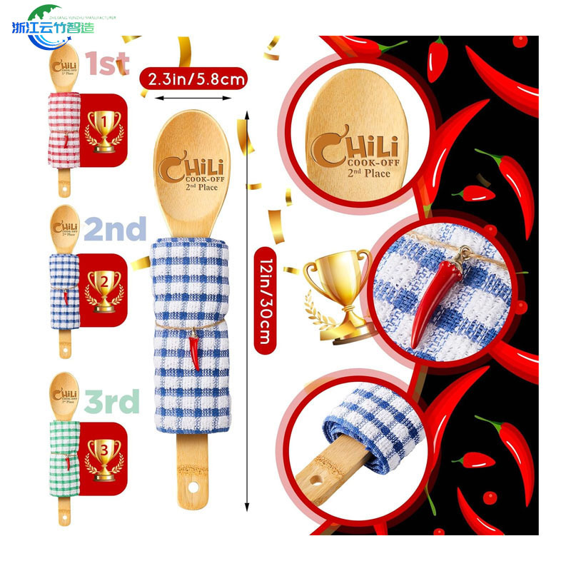 Cucharas de bambú, regalos, creatividad, artículos de cocina, varias combinaciones de cucharas de bambú, cucharas de bambú, cucharas de bambú, cucharas de bambú, cucharas de bambú