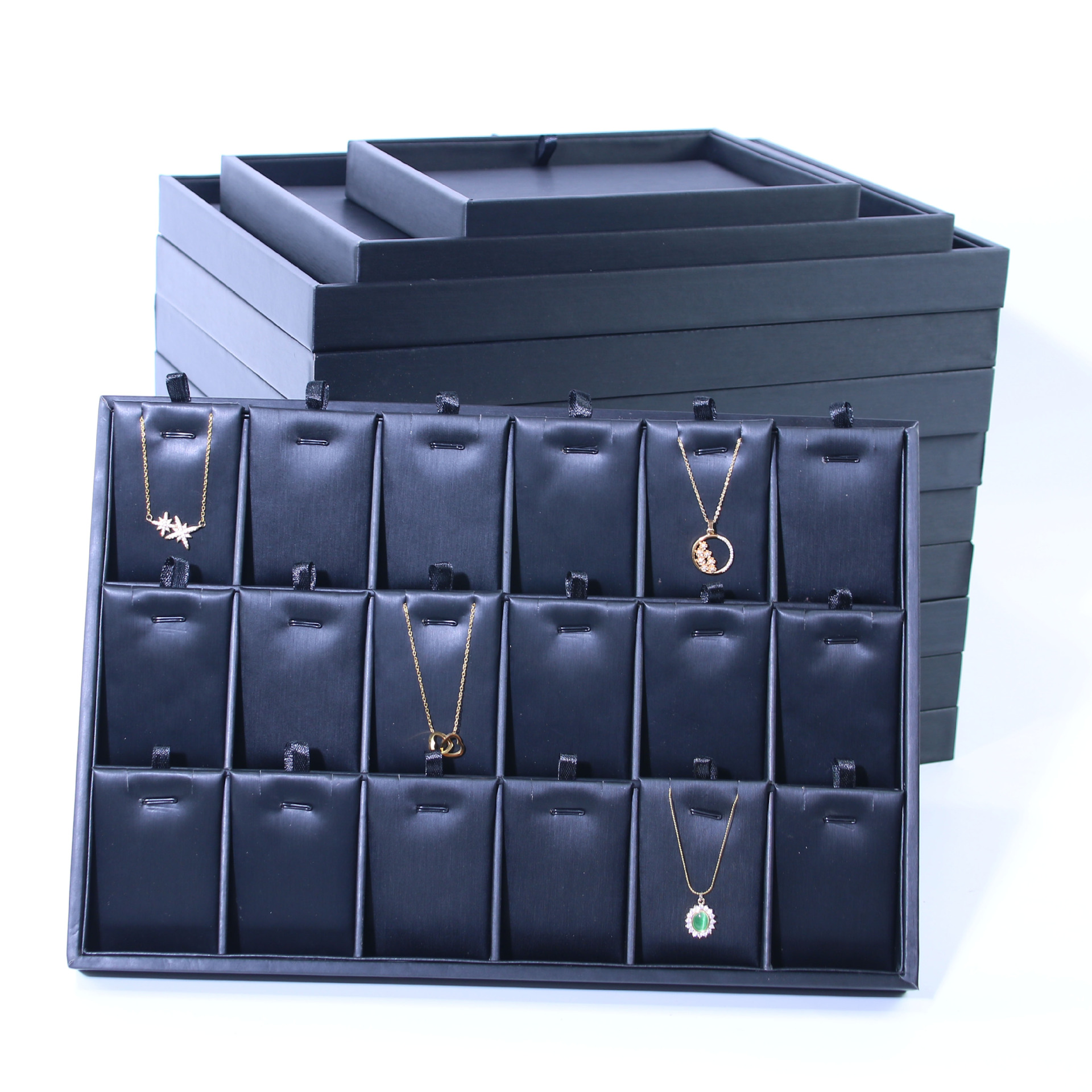 1 Piece Pu Fashion Square Jewelry Display Rings Bracelets display picture 15