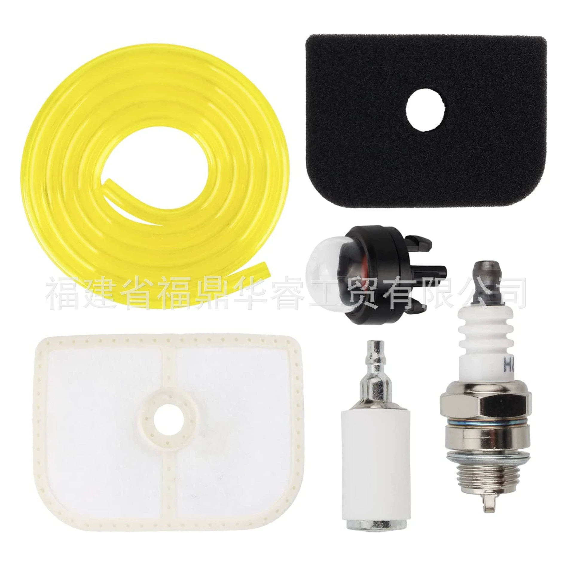 576401601   Аксессуары для садового карбюратора, комплект воздушных фильтров, включая воздушный фильтр, масляную трубу, свечу зажигания и другие аксессуары.