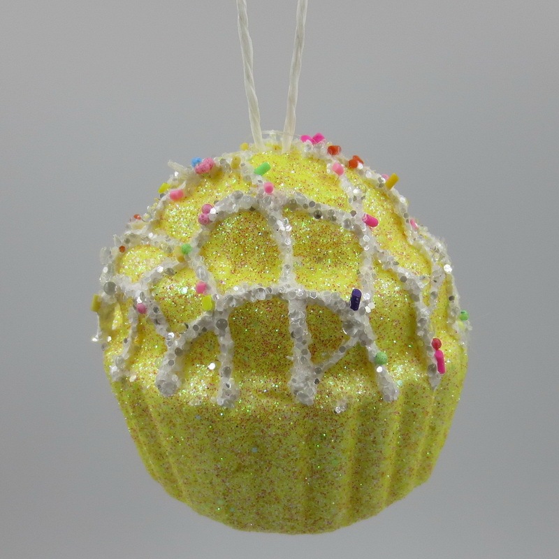 2024クロスボーダー外国貿易クリスマスツリー装飾キャンディシリーズケーキストラップピンク黄色子供工芸ギフト新しい|undefined