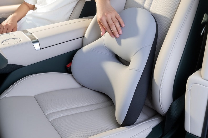 GT is suitable for Xiaomi YU7 headrest, SU7 lumbar support, car essentials, car backrest lumbar cushion, accessories, interior supplies