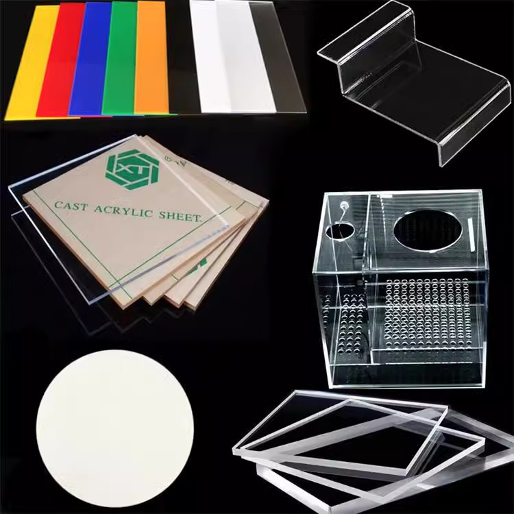 广东透明亚克力板有机玻璃板PC板聚碳酸酯板耐力板1-10mm加工