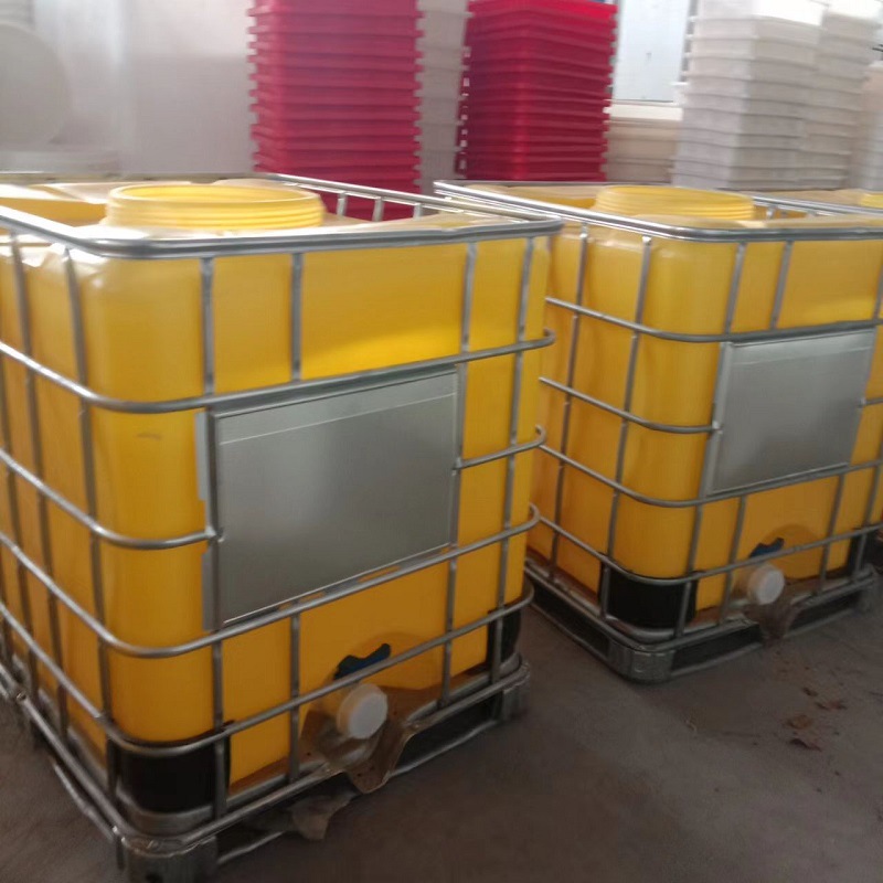华社 1吨包装桶塑料桶 耐腐蚀耐高温可用于化工运输桶 集装桶