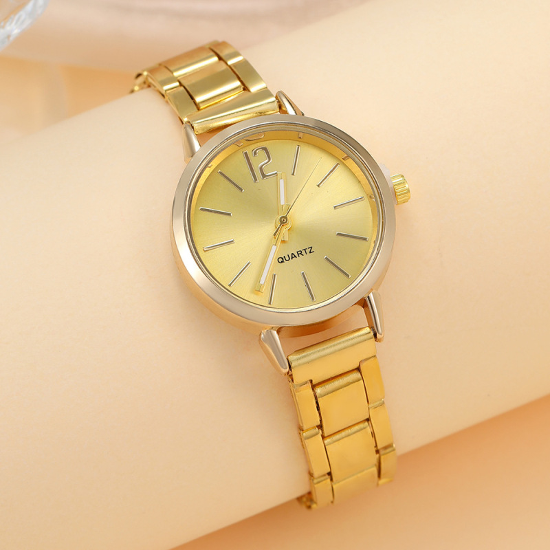 Popular Foreign Trade Fashion Roman Pattern Diamond-Encrusted Women's Watch, Quartz Watch, Bracelet, Women's Wristwatch, Factory Ready Stock