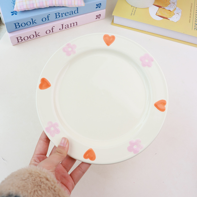 Original ins pintado a mano amor Taza de cerámica personalizada Linda taza de café taza de avena taza de desayuno taza al por mayor